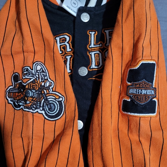 🎉HPx2🎉Harley Davidson kids jacket - Picture 2 of 3
